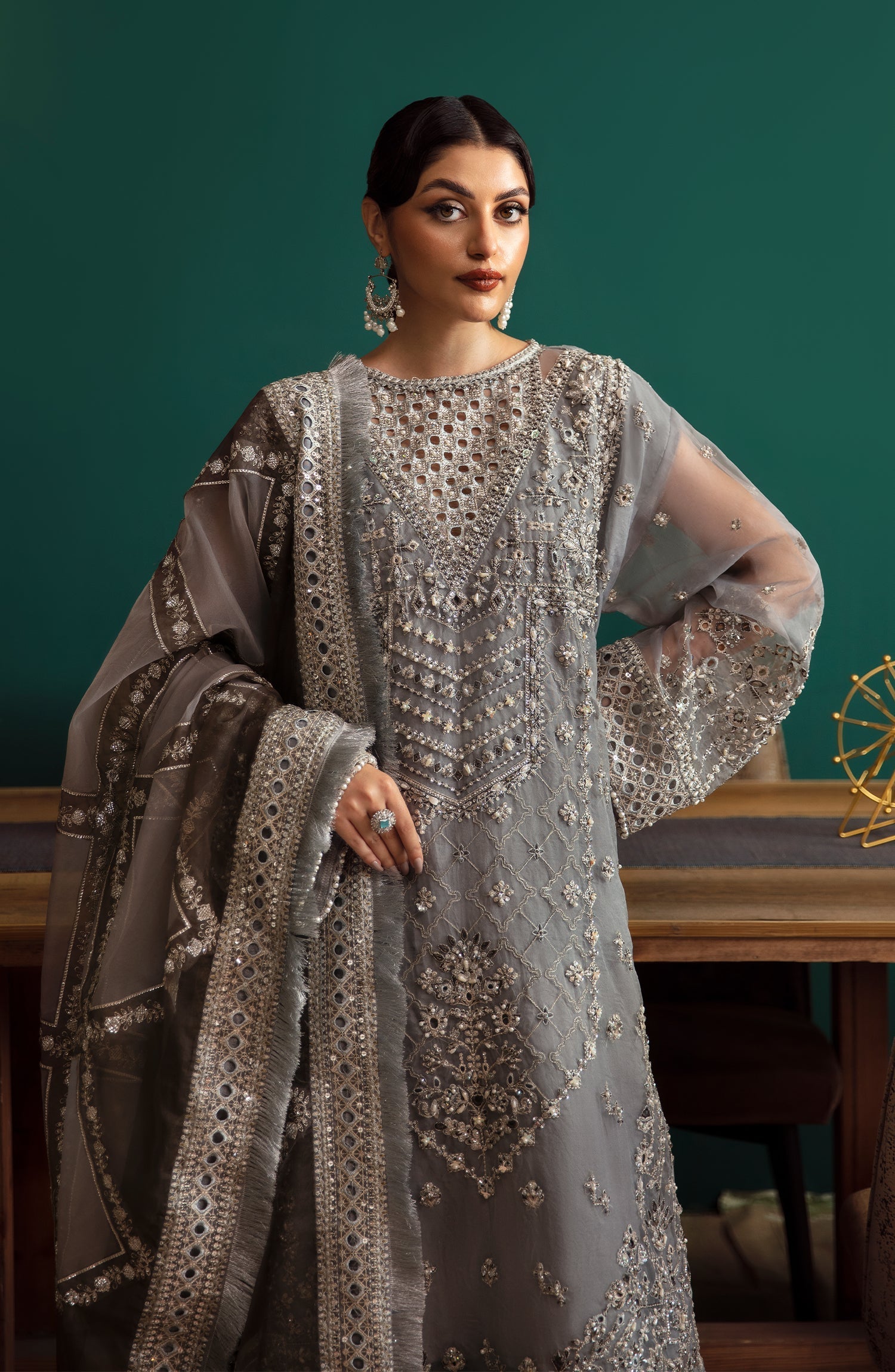 Eleshia | Zarin Wedding Formals 24 |  SHERINE by Eleshia - Designer Dress - Type: Ladies Clothes - Available at Libayah - 100% Original