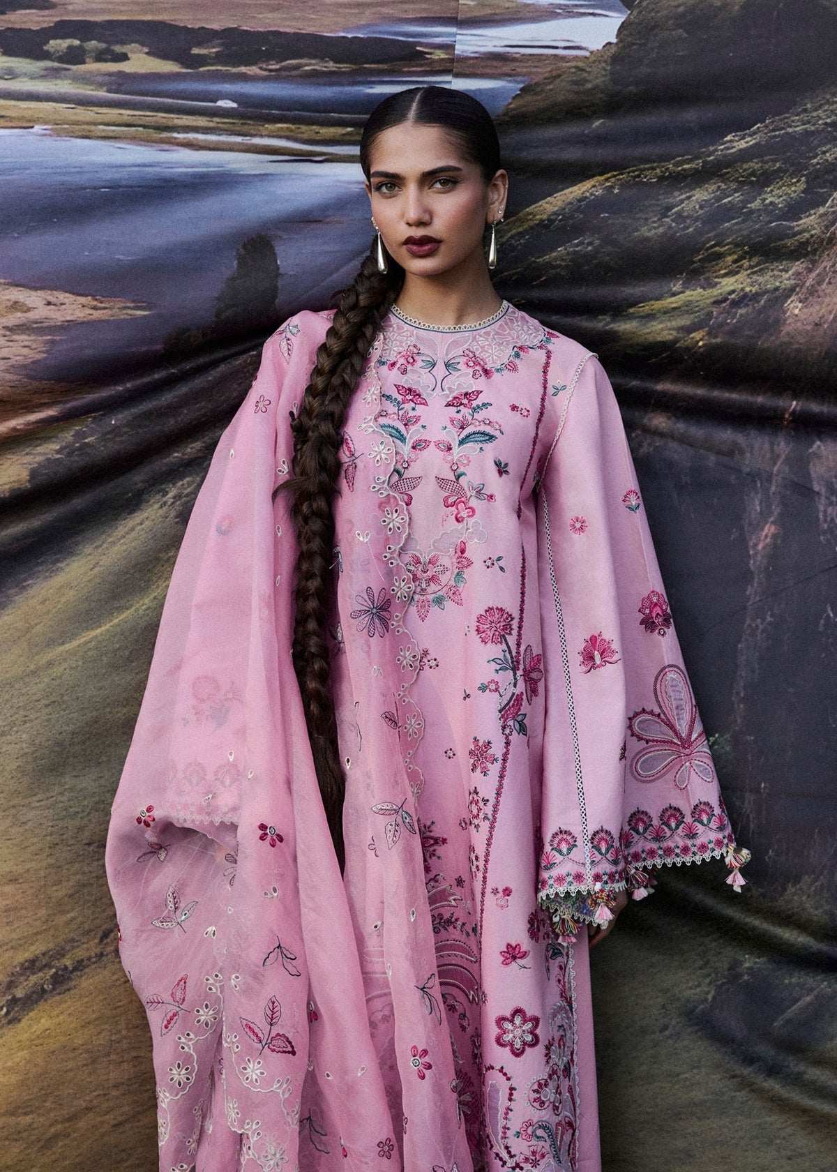 Hussain Rehar | Zan SS26 | Elfa by Hussain Rehar - Designer Dress  - Type : Ladies Clothes - Available at Libayah - 100% Original 