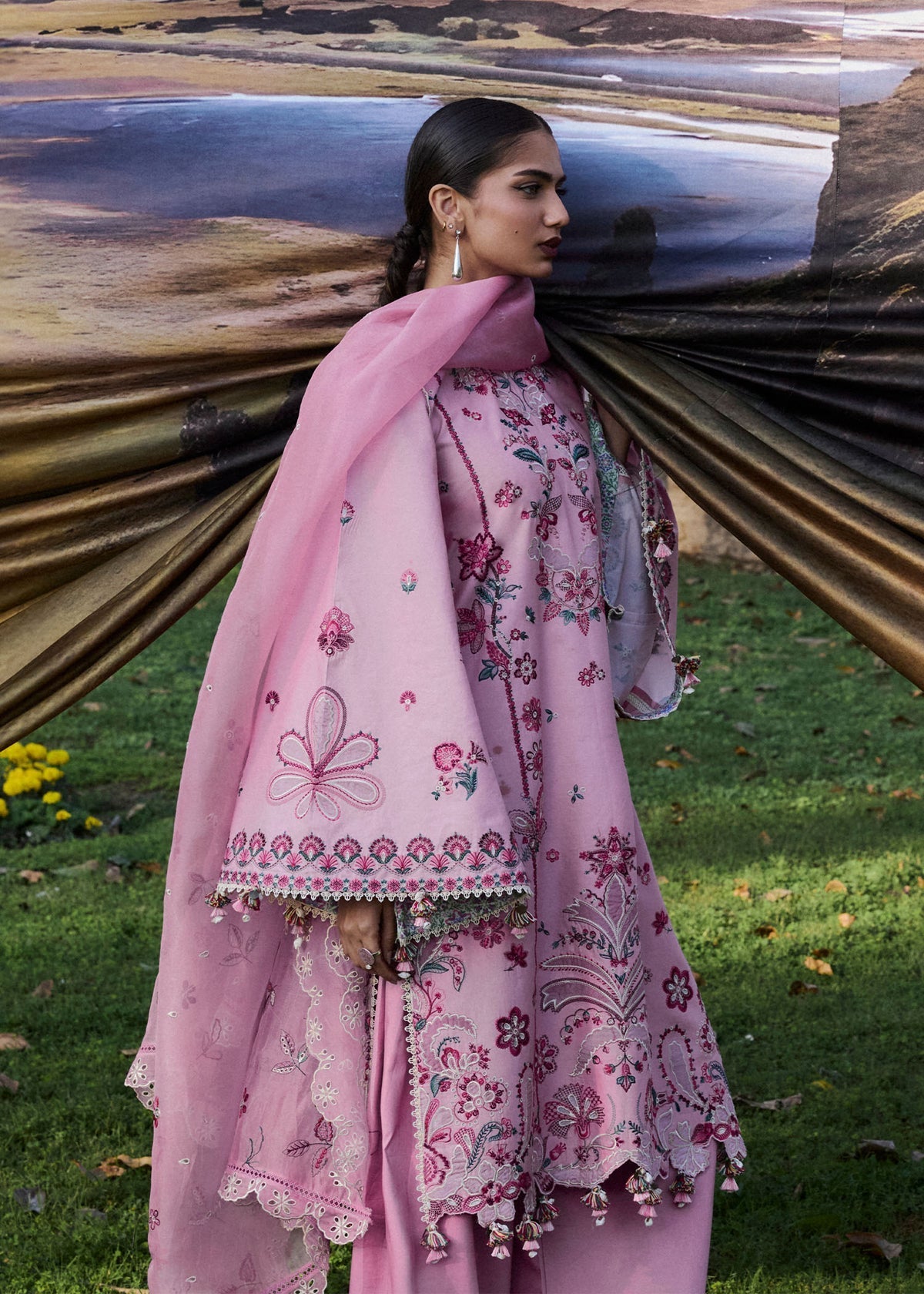 Hussain Rehar | Zan SS26 | Elfa by Hussain Rehar - Designer Dress  - Type : Ladies Clothes - Available at Libayah - 100% Original 