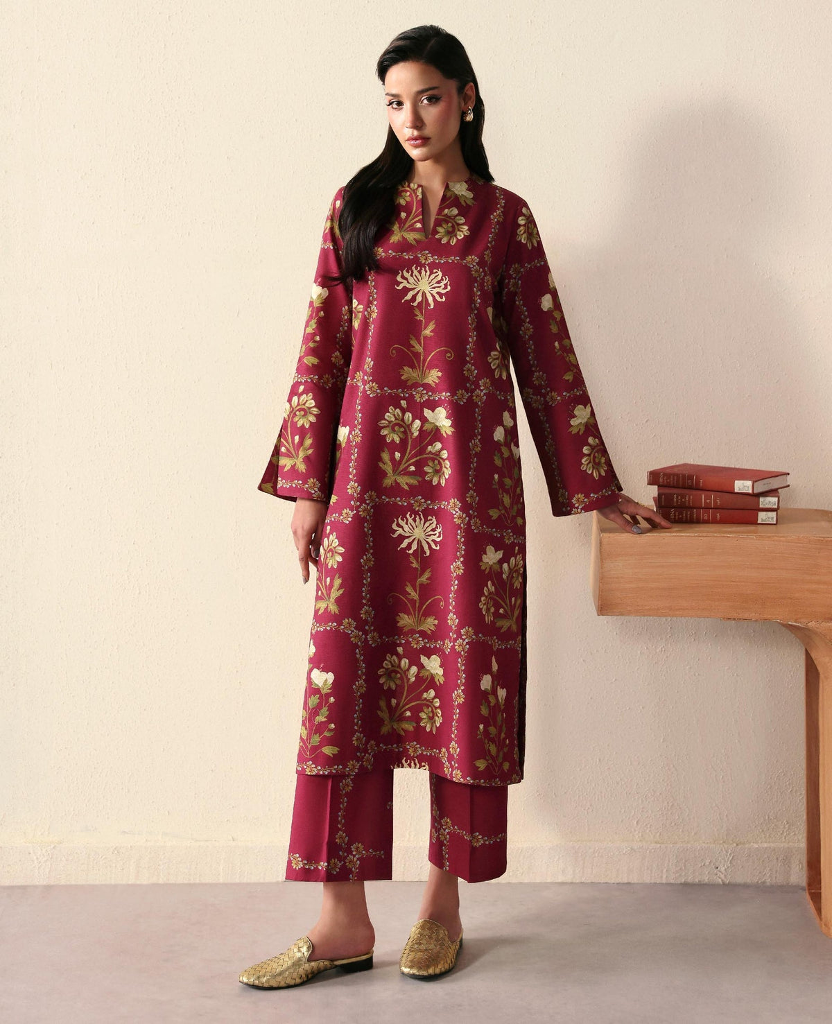 Republic Womenswear | Basics Winter 25 | Elia by Republic Womenswear - Designer Dress  - Type : Ladies Clothes - Available at Libayah - 100% Original 