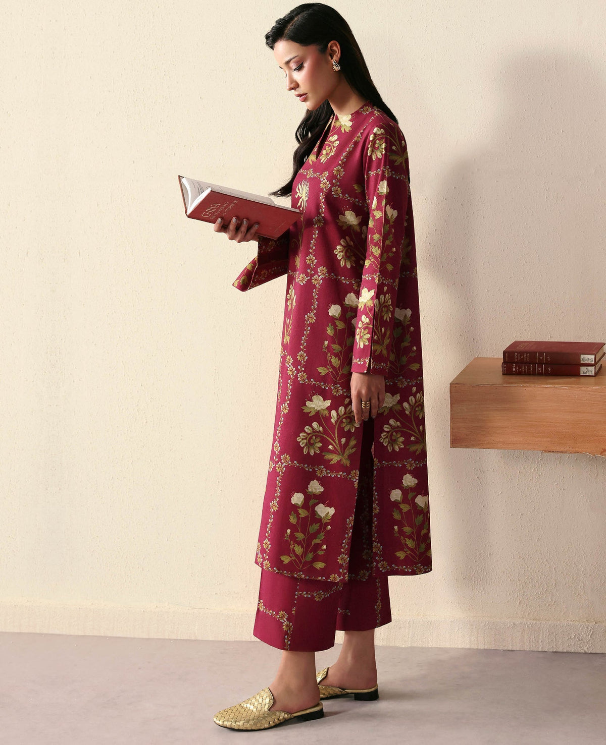 Republic Womenswear | Basics Winter 25 | Elia by Republic Womenswear - Designer Dress  - Type : Ladies Clothes - Available at Libayah - 100% Original 