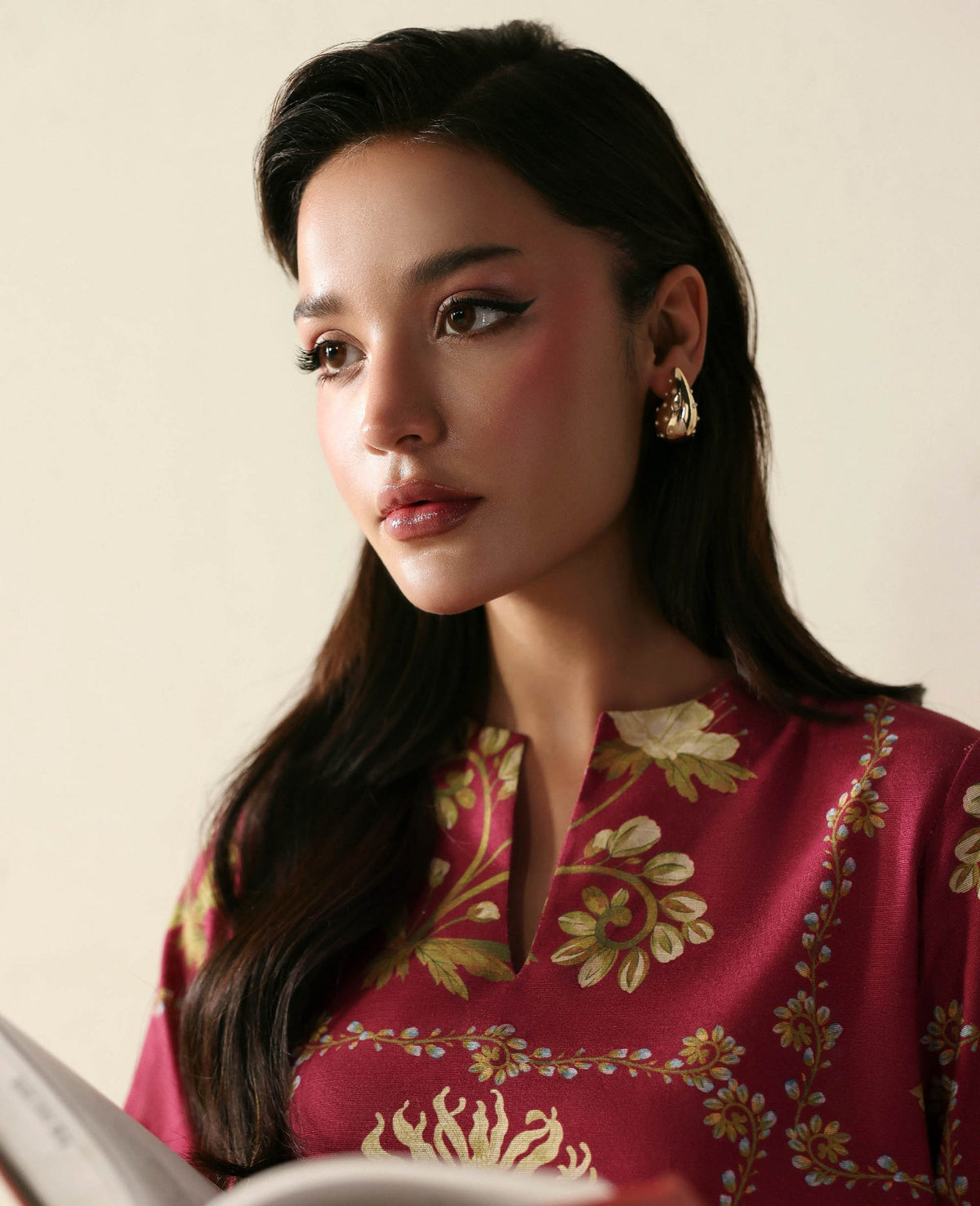 Republic Womenswear | Basics Winter 25 | Elia by Republic Womenswear - Designer Dress  - Type : Ladies Clothes - Available at Libayah - 100% Original 