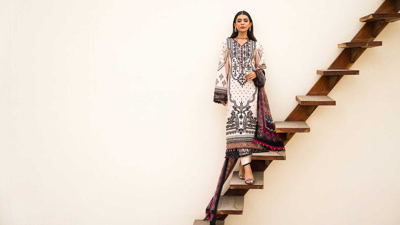 Ellena | Luxury Embroidered Collection | D03 by Ellena - Designer Dress - Type: Ladies Clothes - Available at Libayah - 100% Original