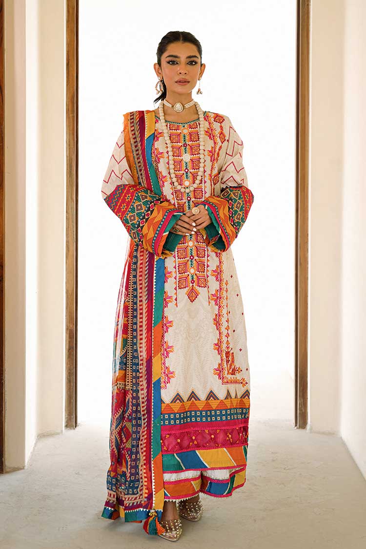 Ellena | Luxury Embroidered Collection | D08 by Ellena - Designer Dress - Type: Ladies Clothes - Available at Libayah - 100% Original