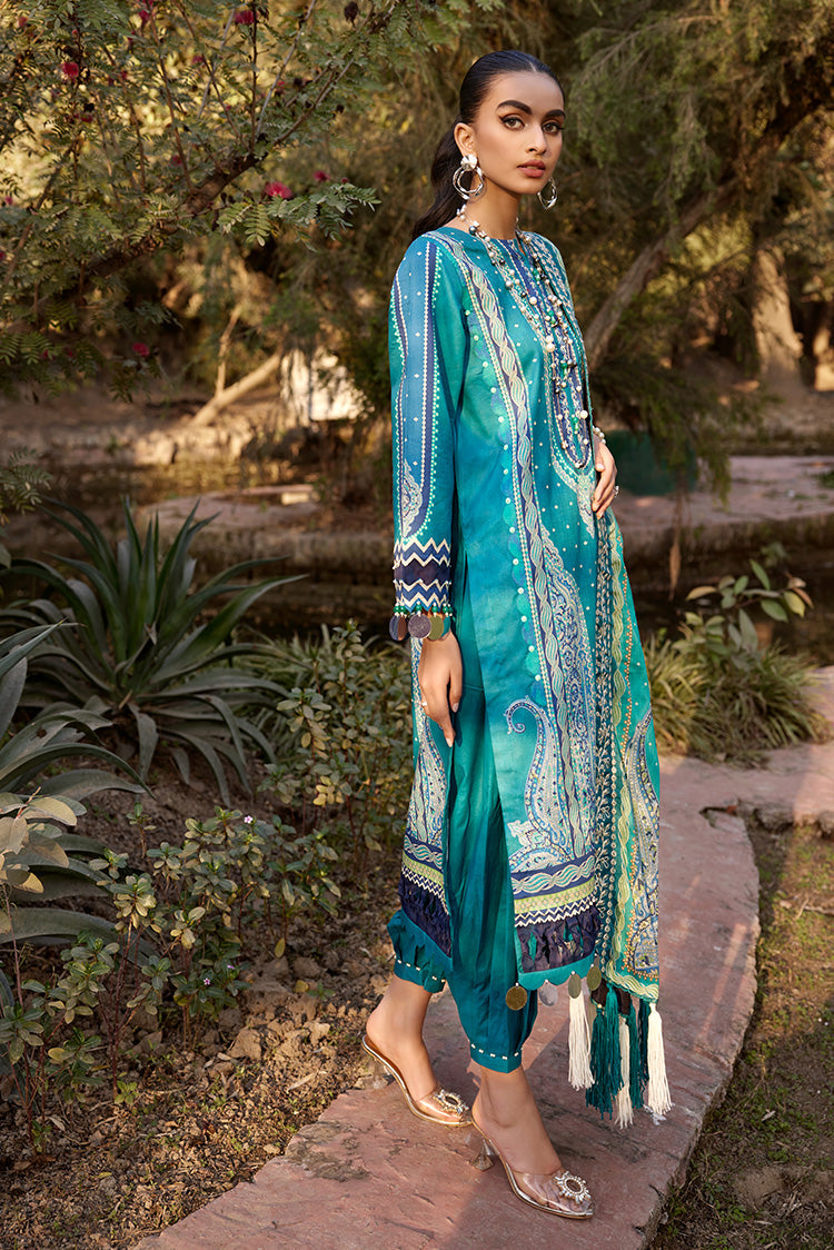 Ellena | Luxury Embroidered Collection | D07 by Ellena - Designer Dress - Type: Ladies Clothes - Available at Libayah - 100% Original