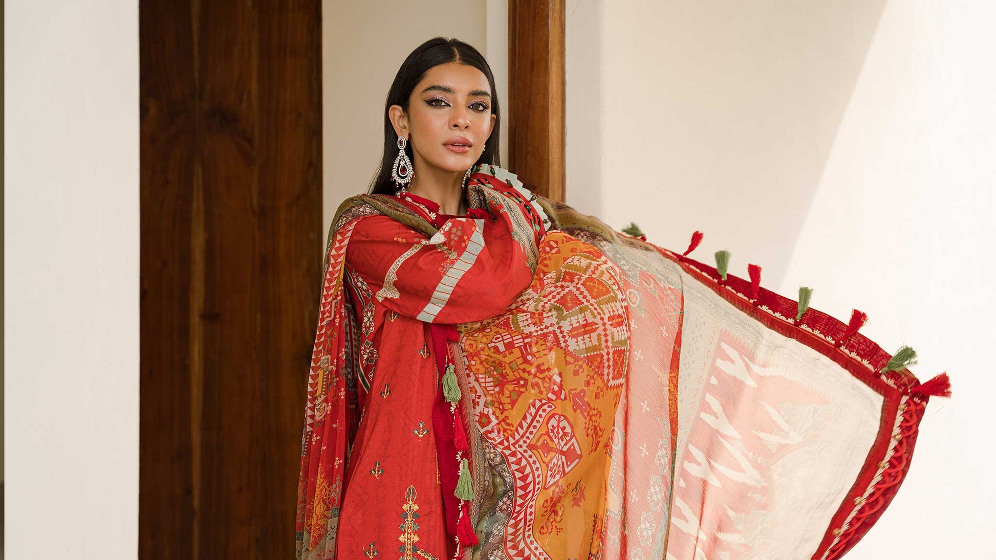 Ellena | Luxury Embroidered Collection | D18 by Ellena - Designer Dress - Type: Ladies Clothes - Available at Libayah - 100% Original