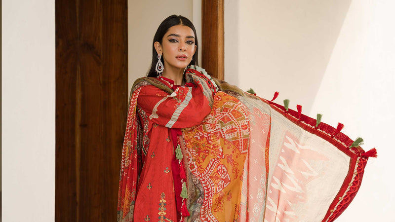 Ellena | Luxury Embroidered Collection | D18 by Ellena - Designer Dress - Type: Ladies Clothes - Available at Libayah - 100% Original