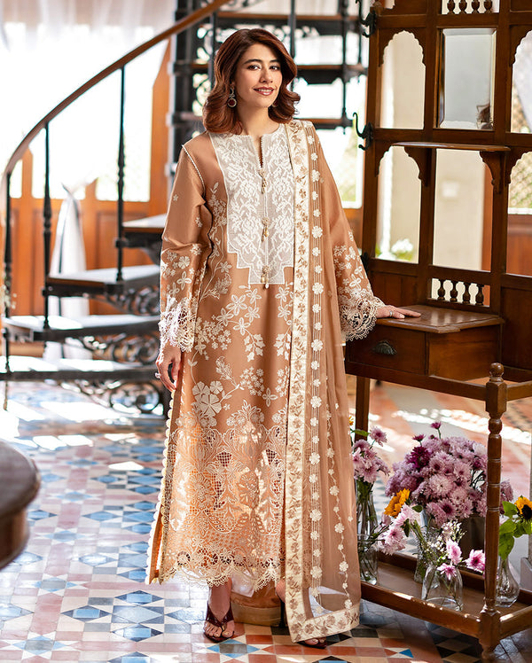 Mushq | Astoria Lawn 26 | Elodie by Mushq - Designer Dress  - Type : Ladies Clothes - Available at Libayah - 100% Original 