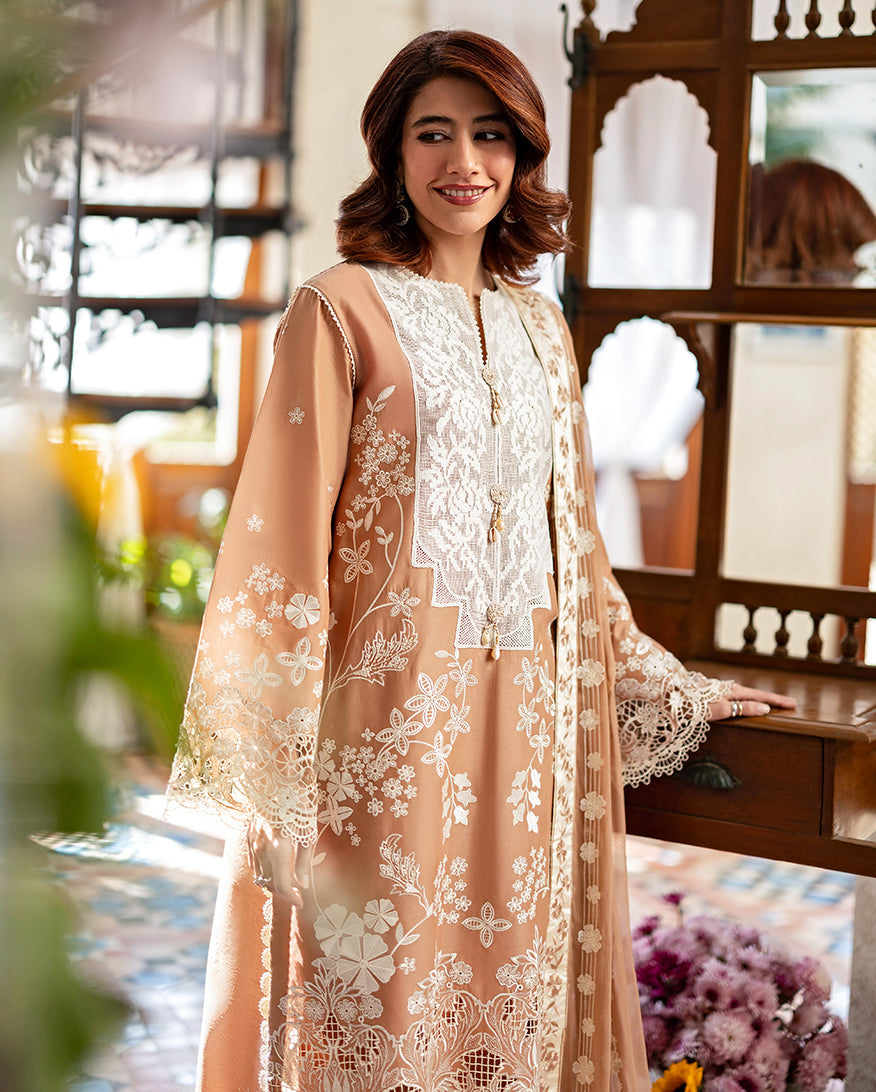 Mushq | Astoria Lawn 26 | Elodie by Mushq - Designer Dress  - Type : Ladies Clothes - Available at Libayah - 100% Original 
