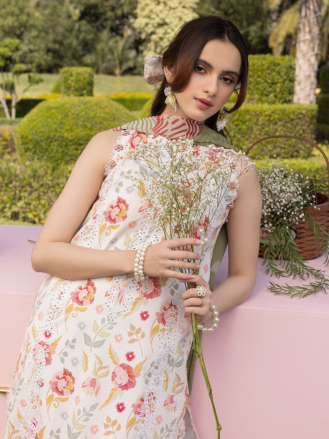 Izel | Oh Spring Lawn 25 | ELOWEN by Izel - Designer Dress - Type: Ladies Clothes - Available at Libayah - 100% Original
