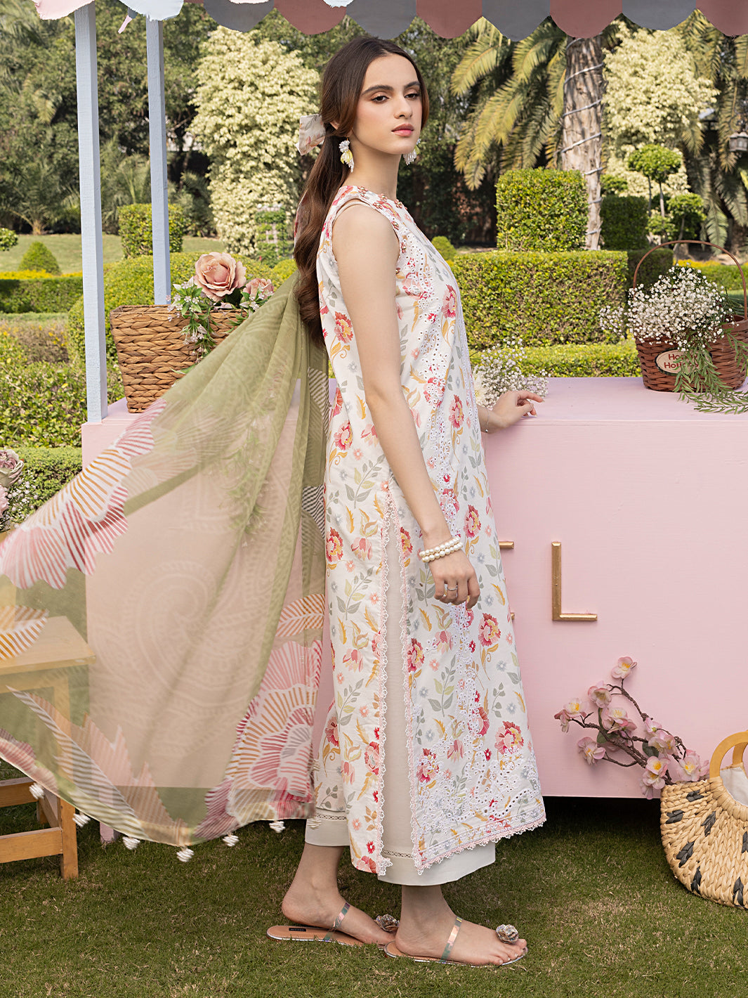 Izel | Oh Spring Lawn 25 | ELOWEN by Izel - Designer Dress - Type: Ladies Clothes - Available at Libayah - 100% Original