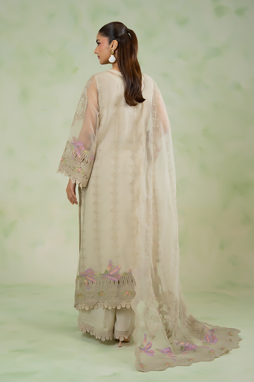 Saad Shaikh | Cutwork 26 | Elva by Saad Shaikh - Designer Dress  - Type : Ladies Clothes - Available at Libayah - 100% Original 