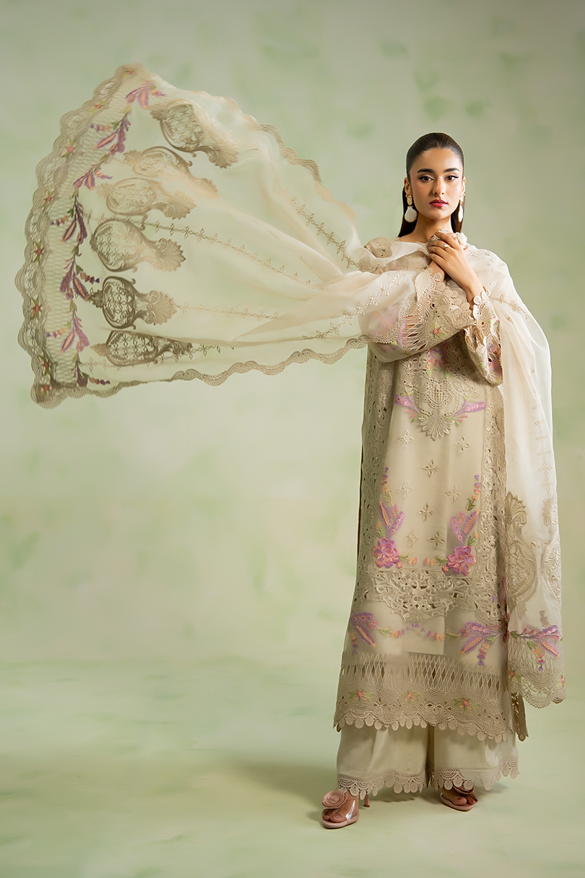 Saad Shaikh | Cutwork 26 | Elva by Saad Shaikh - Designer Dress  - Type : Ladies Clothes - Available at Libayah - 100% Original 