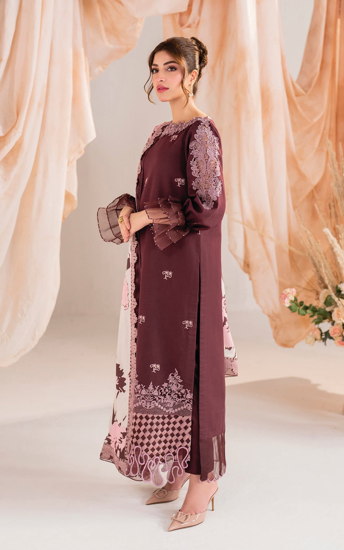 Asifa and Nabeel | Winter Meraki 24 | Elysian-MW-12 by Asifa and Nabeel - Designer Dress - Type: Ladies Clothes - Available at Libayah - 100% Original