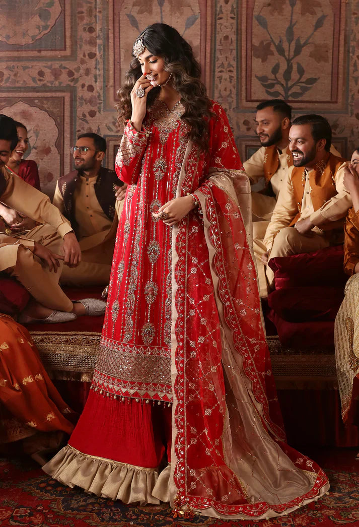 Emaan Adeel | Ghazal Luxury Formals | GH-08 by Emaan Adeel - Designer Dress - Type: Ladies Clothes - Available at Libayah - 100% Original