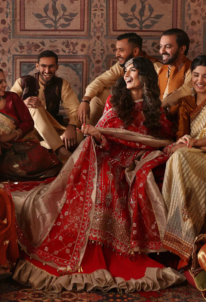 Emaan Adeel | Ghazal Luxury Formals | GH-08 by Emaan Adeel - Designer Dress - Type: Ladies Clothes - Available at Libayah - 100% Original