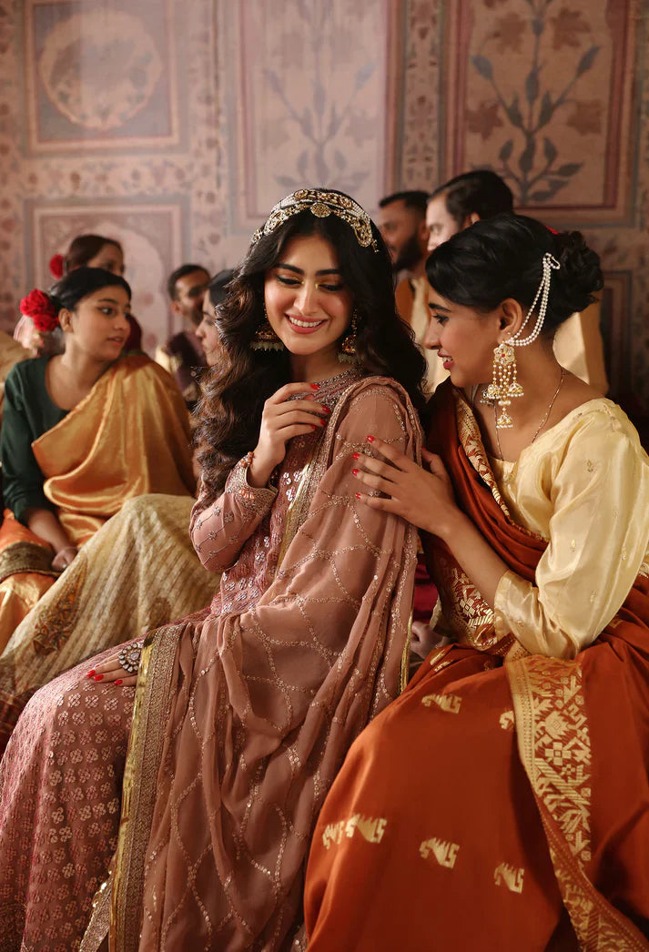 Emaan Adeel | Ghazal Luxury Formals | GH-07 by Emaan Adeel - Designer Dress - Type: Ladies Clothes - Available at Libayah - 100% Original