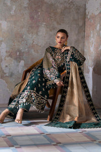 Emaan Adeel | Saanjh Velvet Collection 24 | Nisha by Emaan Adeel - Designer Dress - Type: Ladies Clothes - Available at Libayah - 100% Original