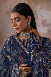 Emaan Adeel | Saanjh Velvet Collection 24 | Roshni by Emaan Adeel - Designer Dress - Type: Ladies Clothes - Available at Libayah - 100% Original