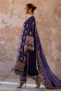 Emaan Adeel | Saanjh Velvet Collection 24 |  Aroosh by Emaan Adeel - Designer Dress - Type: Ladies Clothes - Available at Libayah - 100% Original