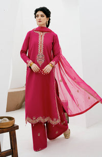 Emaan Adeel | Gul Mohr Eid Pret | DANEEN by Emaan Adeel - Designer Dress - Type: Ladies Clothes - Available at Libayah - 100% Original