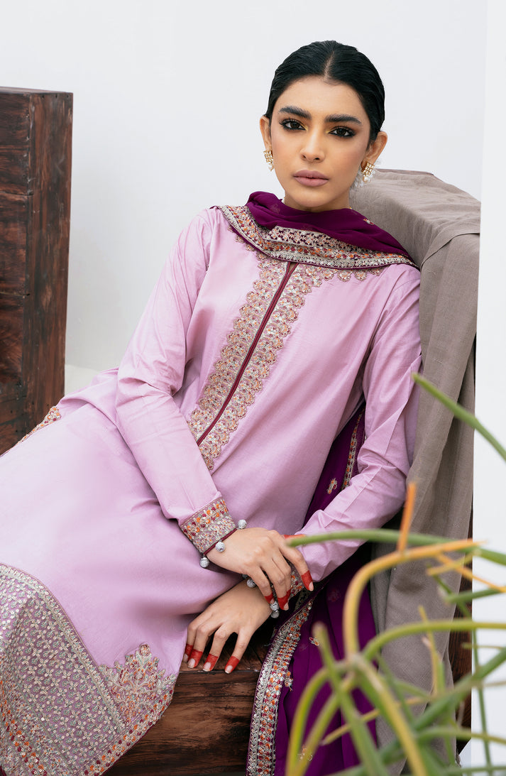 Emaan Adeel | Gul Mohr Eid Pret | NEHRAJ by Emaan Adeel - Designer Dress - Type: Ladies Clothes - Available at Libayah - 100% Original