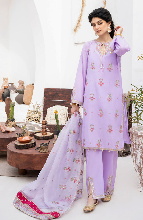 Emaan Adeel | Gul Mohr Eid Pret | ZARQA by Emaan Adeel - Designer Dress - Type: Ladies Clothes - Available at Libayah - 100% Original