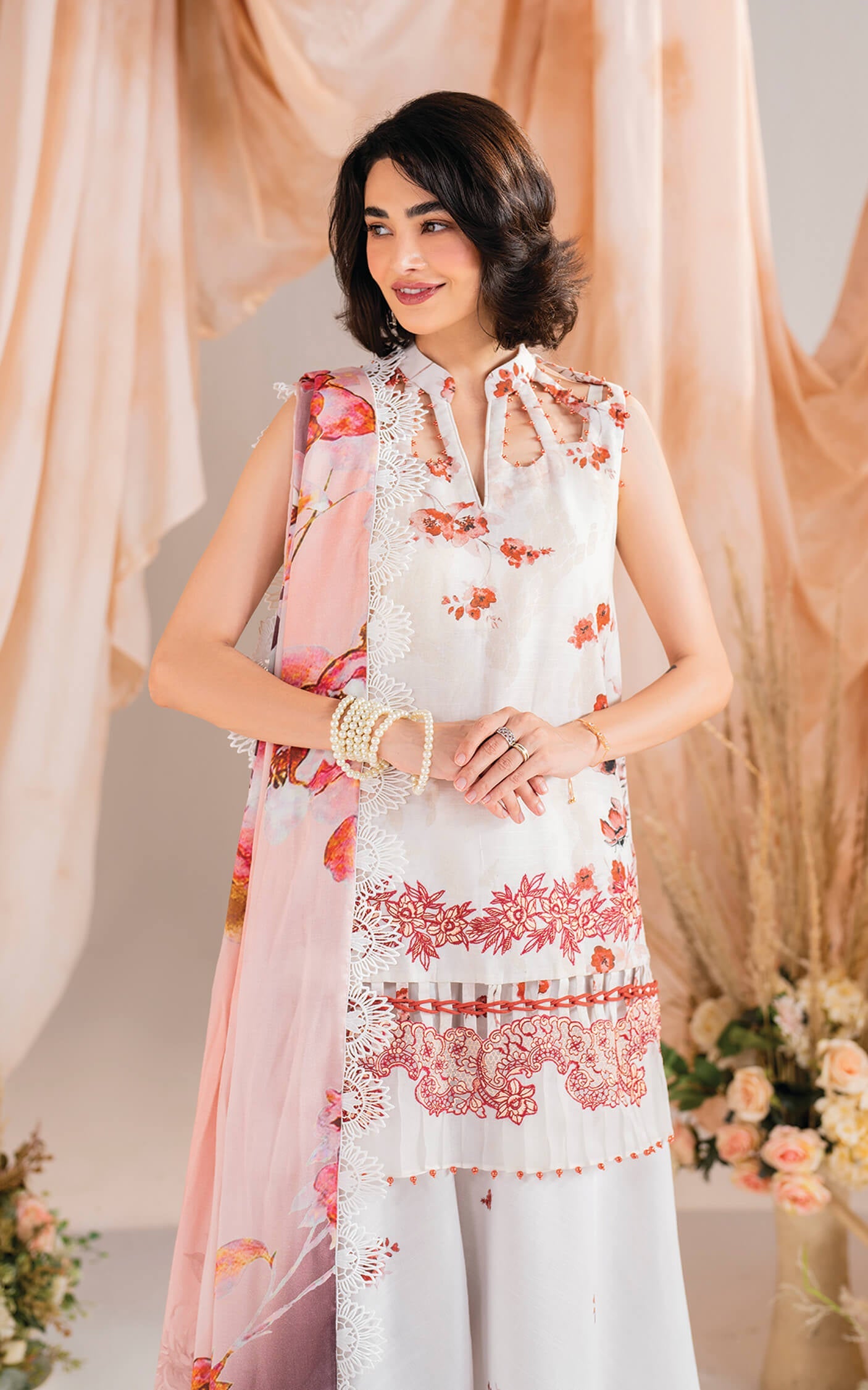 Asifa and Nabeel | Winter Meraki 24 | Embroider-MW-15 by Asifa and Nabeel - Designer Dress - Type: Ladies Clothes - Available at Libayah - 100% Original