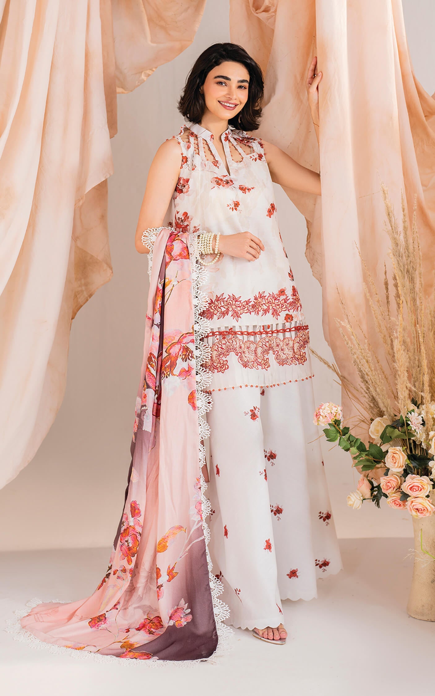 Asifa and Nabeel | Winter Meraki 24 | Embroider-MW-15 by Asifa and Nabeel - Designer Dress - Type: Ladies Clothes - Available at Libayah - 100% Original
