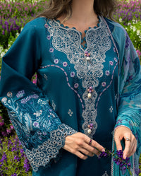 Mushq | Hemline the Secret Garden | Emerald Fern - Designer Dress - Type : Ladies Clothes - Available at Libayah - 100% Original