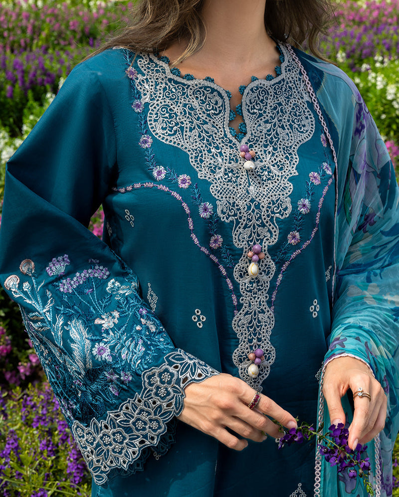 Mushq | Hemline the Secret Garden | Emerald Fern - Designer Dress - Type : Ladies Clothes - Available at Libayah - 100% Original
