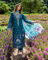 Mushq | Hemline the Secret Garden | Emerald Fern - Designer Dress - Type : Ladies Clothes - Available at Libayah - 100% Original