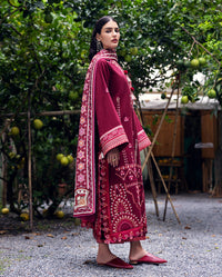 Mushq | Hemline Karandi | Emerald Glimmer by Mushq - Designer Dress - Type : Ladies Clothes - Available at Libayah - 100% Original 