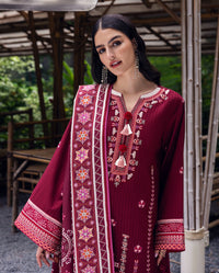 Mushq | Hemline Karandi | Emerald Glimmer by Mushq - Designer Dress - Type : Ladies Clothes - Available at Libayah - 100% Original 