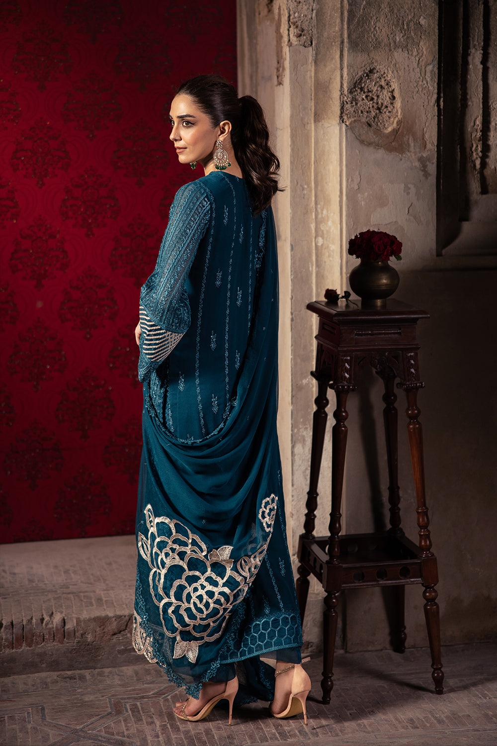 Azure | Luxe Formals | Emerald Grace by Azure - Designer Dress - Type: Ladies Clothes - Available at Libayah - 100% Original