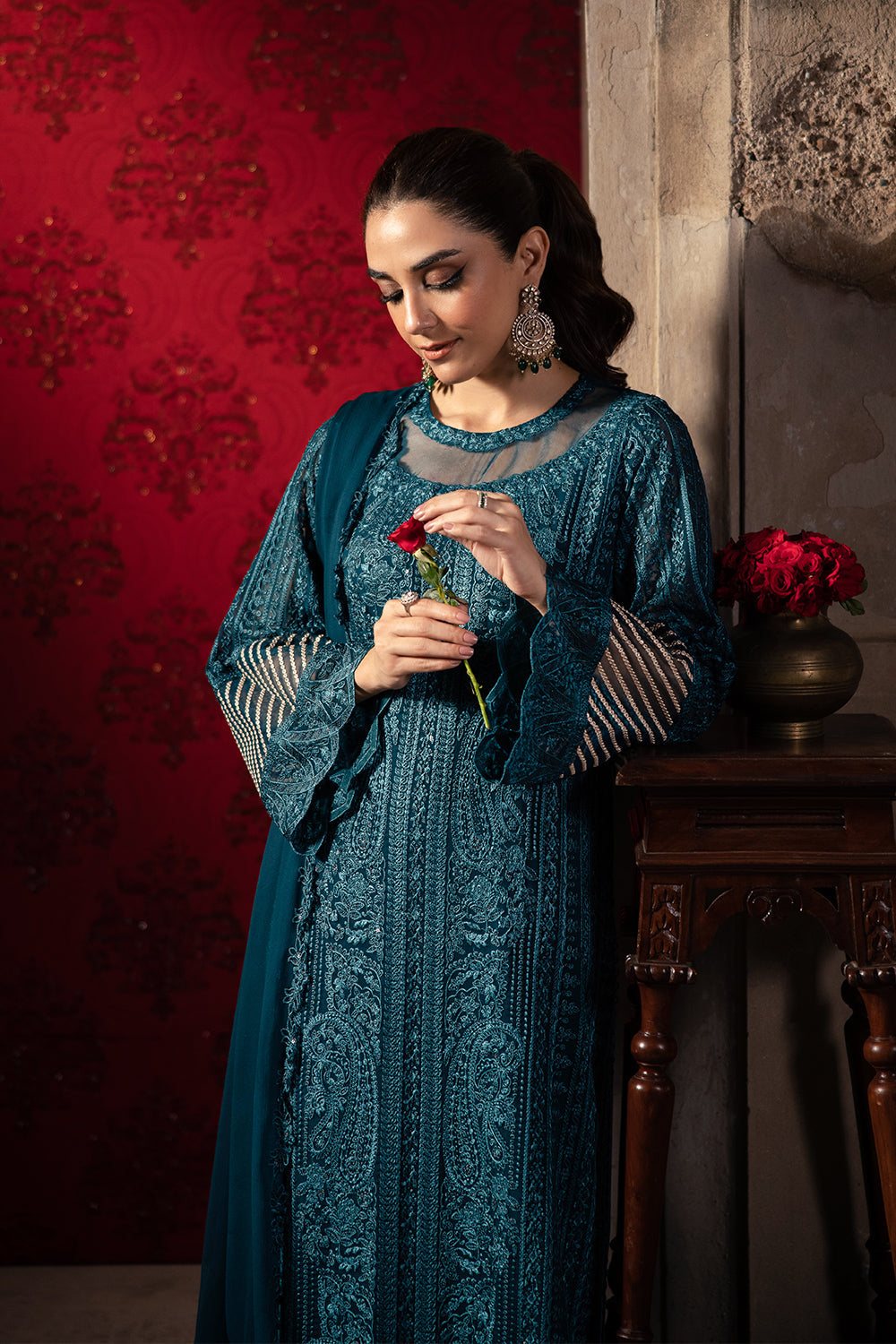 Azure | Luxe Formals | Emerald Grace by Azure - Designer Dress - Type: Ladies Clothes - Available at Libayah - 100% Original