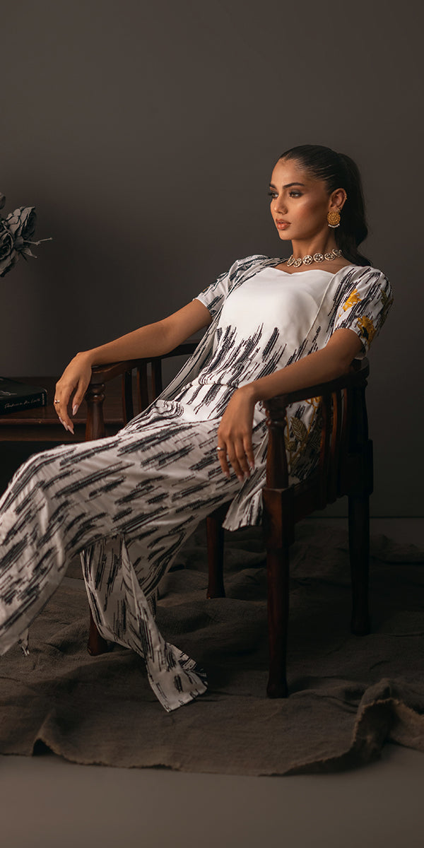 Erum Khan | Beyond Chic | Desert Jewel by Erum Khan - Designer Dress - Type: Ladies Clothes - Available at Libayah - 100% Original