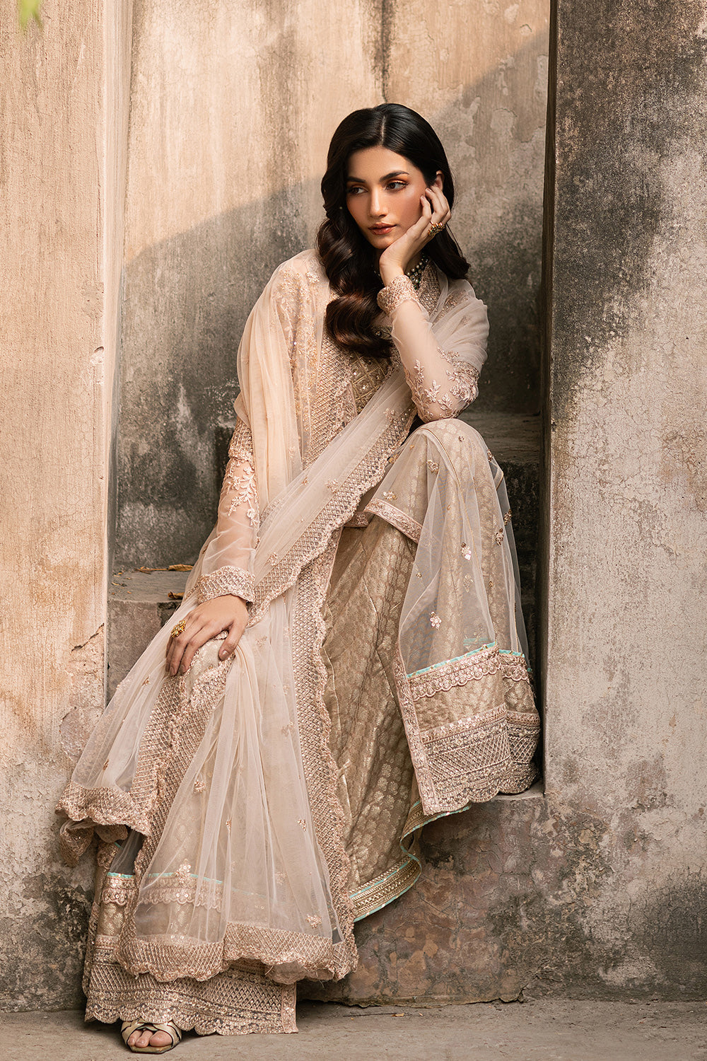 Azure | Luxe Formals | Ethereal Majesty by Azure - Designer Dress - Type: Ladies Clothes - Available at Libayah - 100% Original