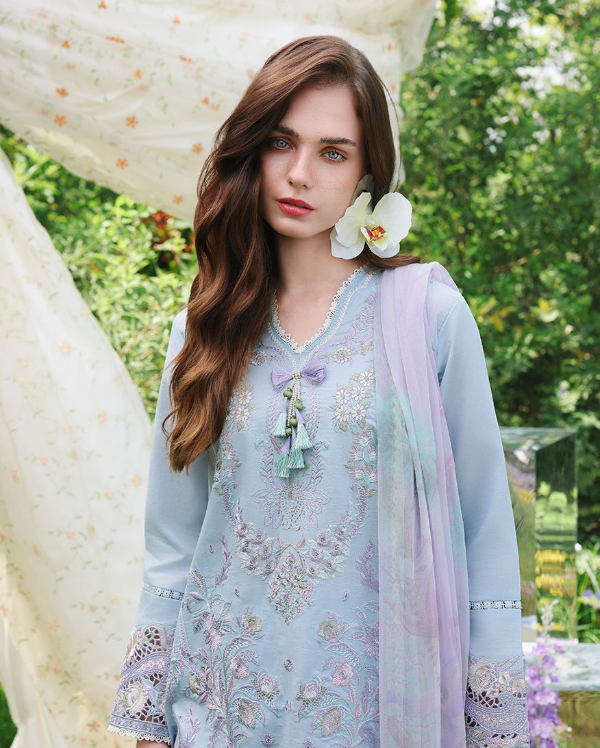 Mushq | The Secret Garden Lawn | Ethereal Eden by Mushq - Designer Dress  - Type : Ladies Clothes - Available at Libayah - 100% Original 