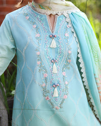 Mushq | Solace Ombre Chikankari | Ethereal Pause - by Libayah - Registered Vendor of : Mushq - 100% Original Designer Dress
