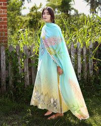 Mushq | Solace Ombre Chikankari | Ethereal Pause - by Libayah - Registered Vendor of : Mushq - 100% Original Designer Dress