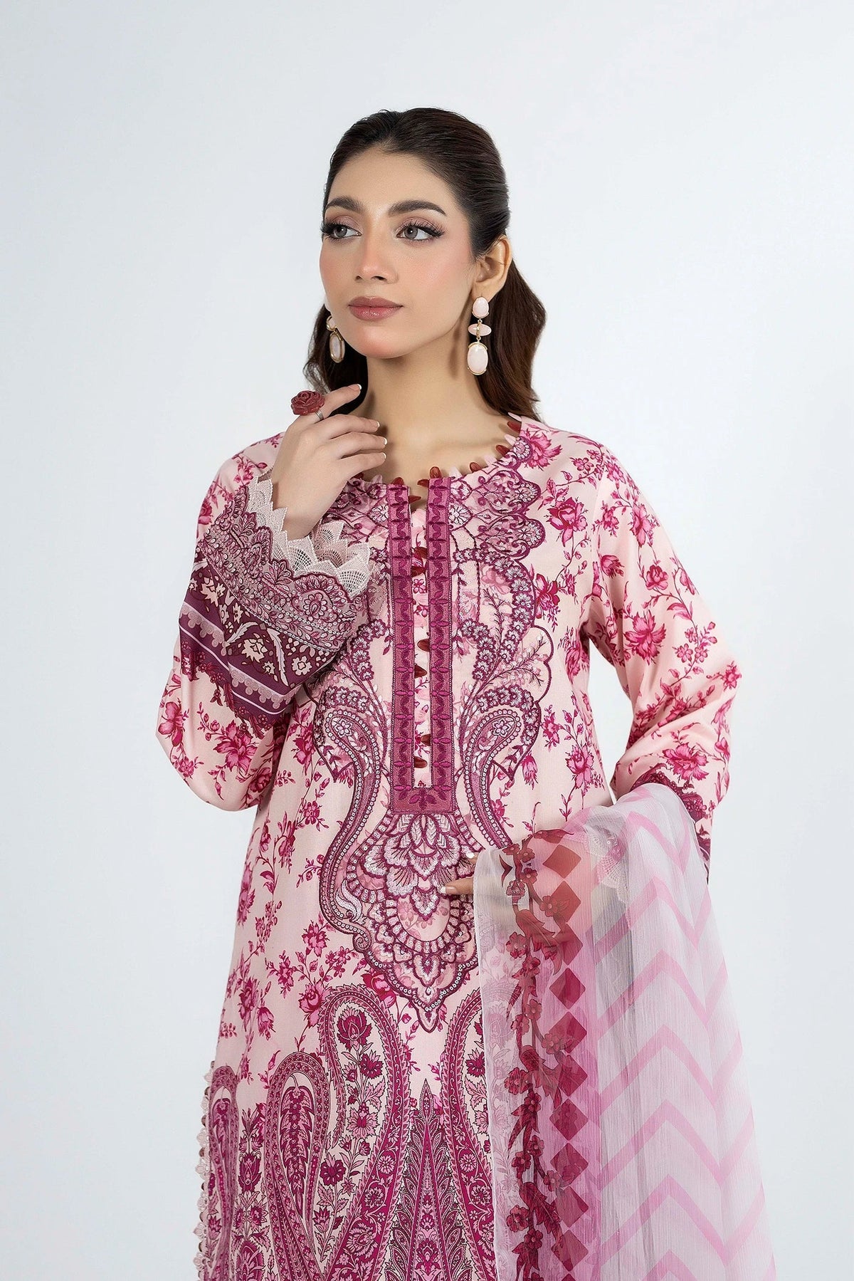 Adans Libas | Ethnic Prints | ETHNIC 1659 by Adans Libas - Designer Dress - Type : Luxury Dress - Available at Libayah - 100% Original