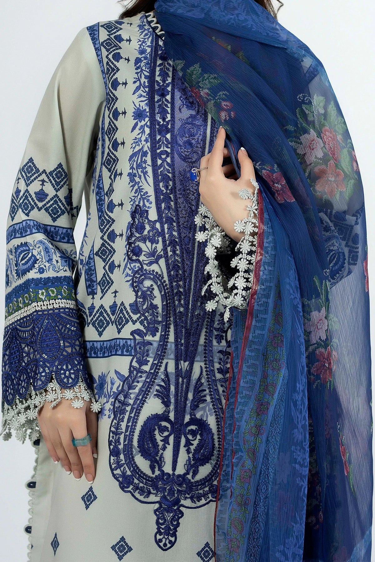 Adans Libas | Ethnic Prints | ETHNIC 1660 by Adans Libas - Designer Dress - Type : Luxury Dress - Available at Libayah - 100% Original