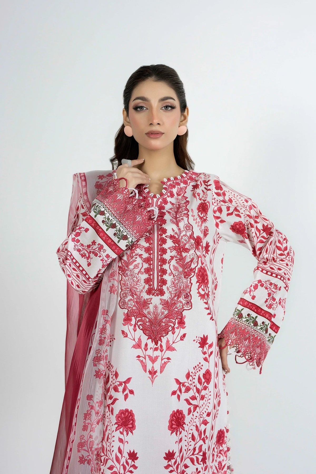 Adans Libas | Ethnic Prints | ETHNIC 1661 by Adans Libas - Designer Dress - Type : Luxury Dress - Available at Libayah - 100% Original