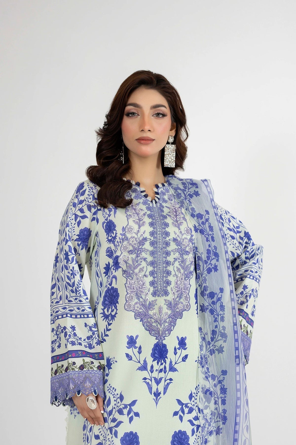 Adans Libas | Ethnic Prints | ETHNIC 1651 by Adans Libas - Designer Dress - Type : Luxury Dress - Available at Libayah - 100% Original