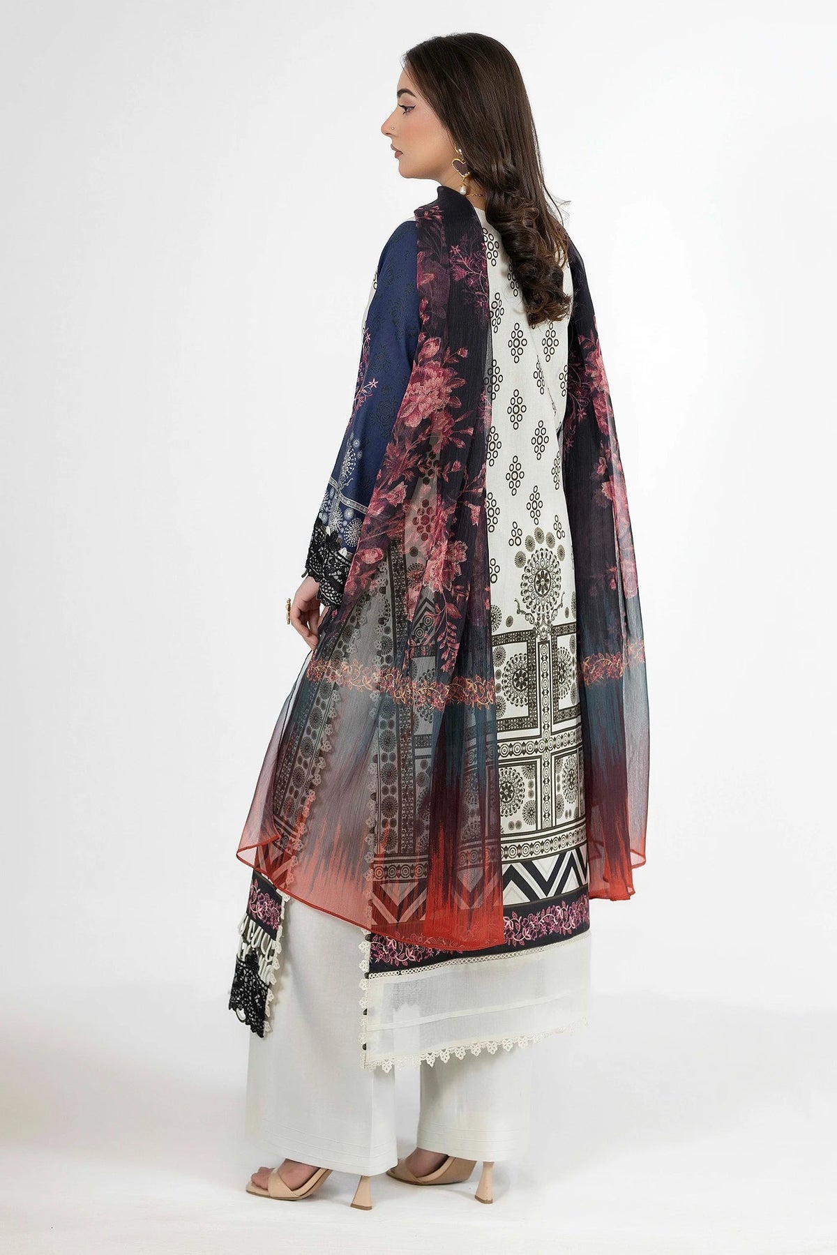 Adans Libas | Ethnic Prints | ETHNIC 1652 by Adans Libas - Designer Dress - Type : Luxury Dress - Available at Libayah - 100% Original