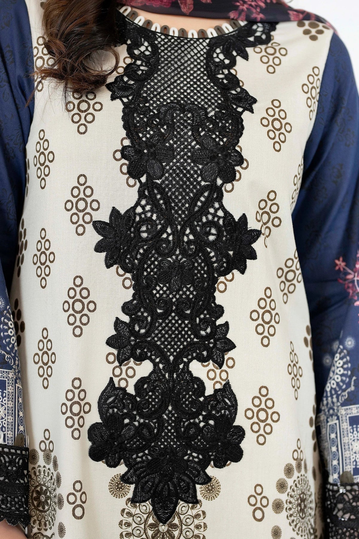 Adans Libas | Ethnic Prints | ETHNIC 1652 by Adans Libas - Designer Dress - Type : Luxury Dress - Available at Libayah - 100% Original