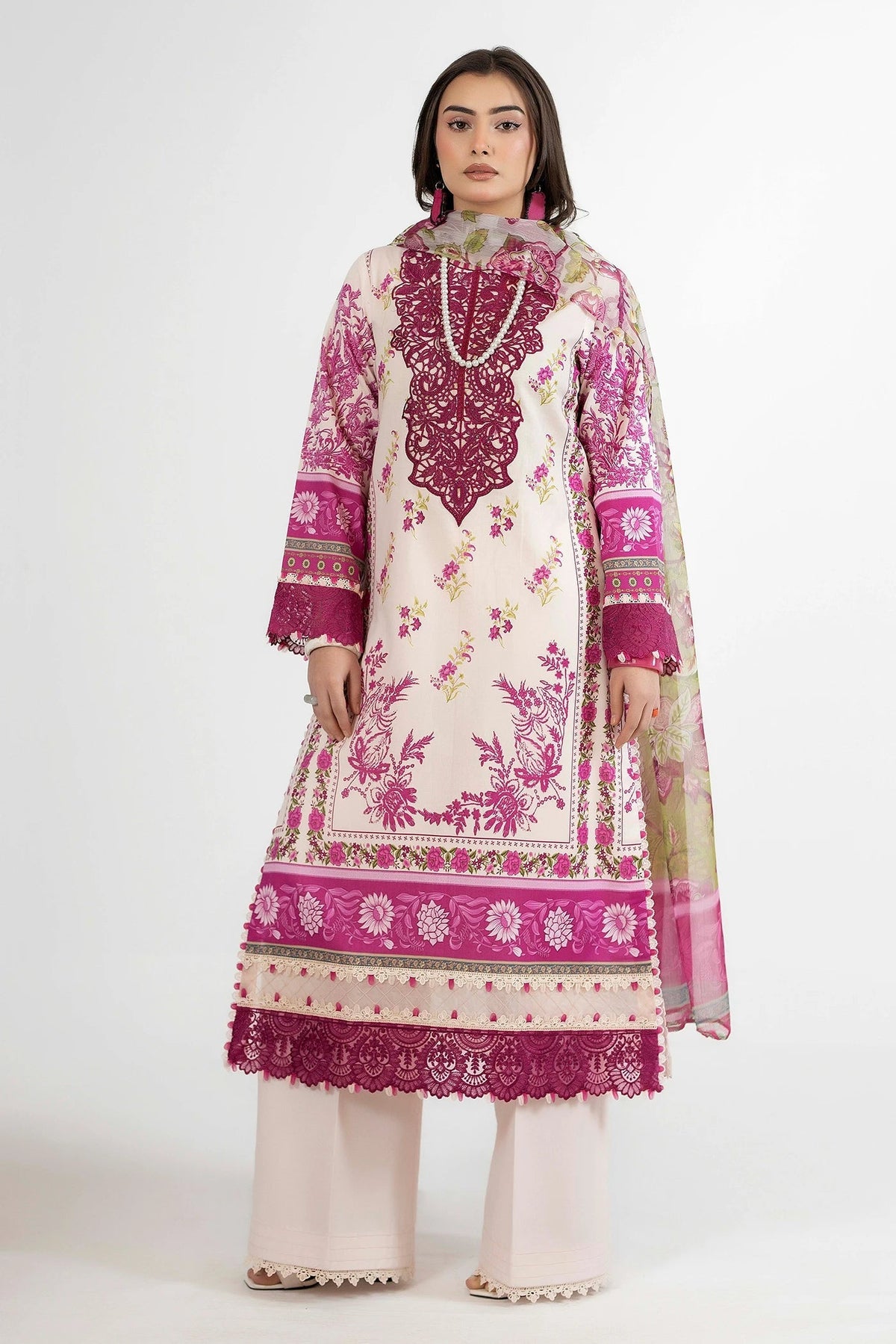 Adans Libas | Ethnic Prints | ETHNIC 1654 by Adans Libas - Designer Dress - Type : Luxury Dress - Available at Libayah - 100% Original