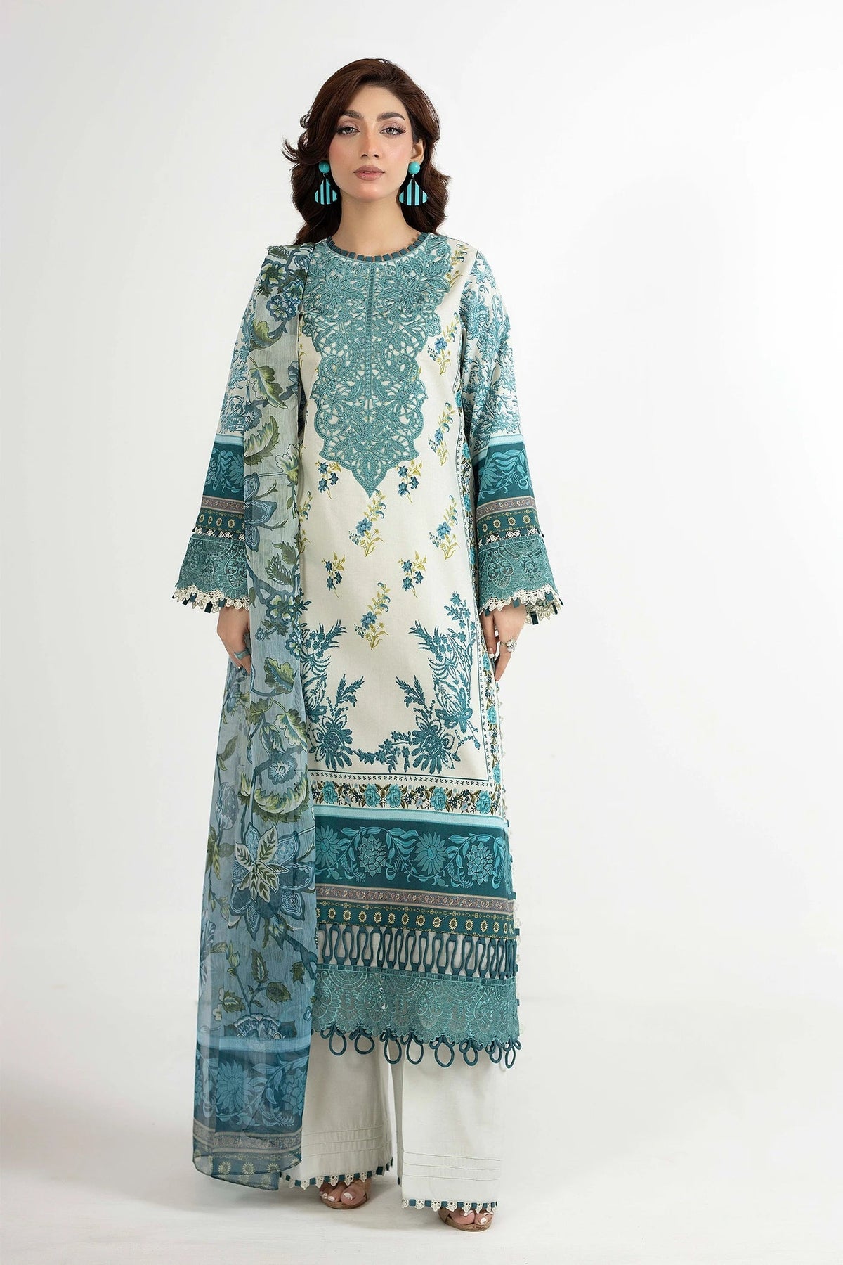 Adans Libas | Ethnic Prints | ETHNIC 1655 by Adans Libas - Designer Dress - Type : Luxury Dress - Available at Libayah - 100% Original