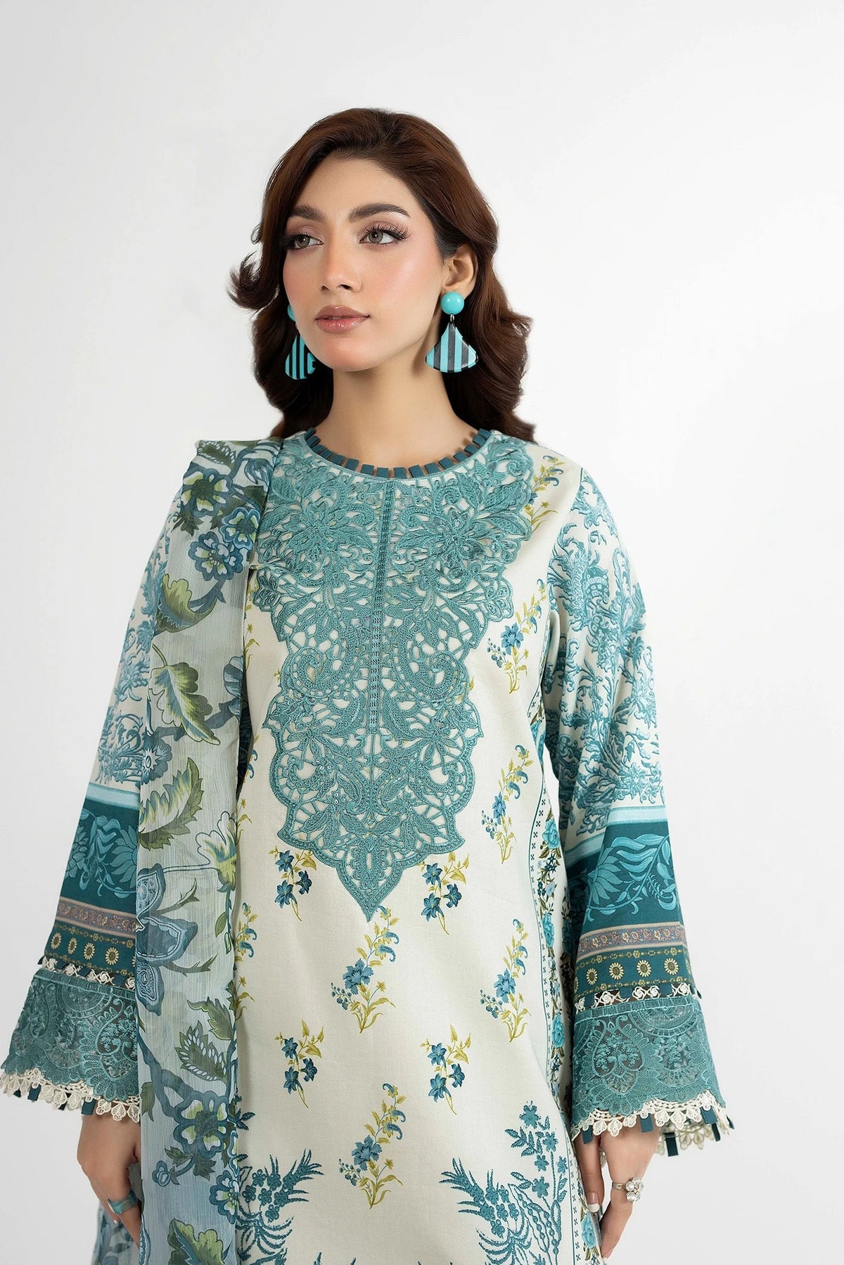 Adans Libas | Ethnic Prints | ETHNIC 1655 by Adans Libas - Designer Dress - Type : Luxury Dress - Available at Libayah - 100% Original